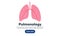 Vector healthy human lungs. Background for label, advertisement of pulmonary medicine, landing page or banner