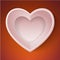 Vector heart happy Valentine day love paper 3D