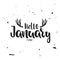 Vector hello january