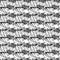 Vector herringbone weave effect seamless pattern background. Hessian fiber texture fabric style black and white backdrop