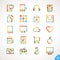 Vector Highlighter Line Icons Set 10