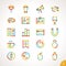 Vector Highlighter Line Icons Set 2