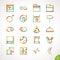 Vector Highlighter Line Icons Set 5