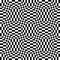 Vector hipster abstract geometry pattern mesh, black and white seamless geometric background