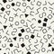 Vector hipster memphis background. seamless geometric pattern