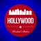 Vector Hollywood City Skyline Design
