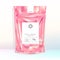 Vector Holographic Iridescent Pink and Red  Resealable Pouch Sachet