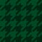 Vector houndstooth green seamless pattern