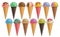 Vector Ice Cream Set