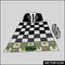 vector icon of business moves on a chessboard