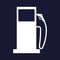 Vector icon of a gas station, gasoline, petrol, benzine, gas, es