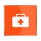Vector icon indicates the presence of first-aid. Doctor. First A