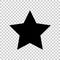 Vector icon star. Flat icon.
