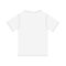 Vector icon of white blank short sleeve t-shirt template