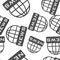 Vector icon world news. Image inscription news on the globe pattern on a white background