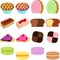 Vector Icons : Cute Sweet Cake