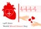 Vector Illustration for 14th June, blood donor day