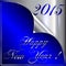 Vector illustration of 2015 new year greeting with