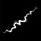 Vector Illustration of Abstract doodle Lightning isolated. Blitz Lightning Thunder Light Sparks Storm Flash Thunderstorm. Power
