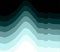 Vector illustration. Abstract pattern depicting snowy mountains or sea waves in shades of blue-green. Gradient color