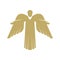 Vector illustration. The angel is God\\\'s herald