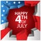 Vector illustration. background American independence day of July 4. Happy 4th of July. Designs for posters, backgrounds, cards,