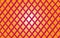 Vector illustration of a background image of a criss-crossed pink lines on an orange gradient background