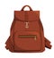 Vector illustration of Backpack, Travelling bag