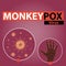 A vector illustration banner design for the monkey pox virus