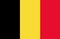 Vector illustration. Belgium flag to print.