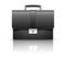 Vector illustration of black briefcase
