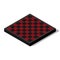 Vector illustration of a chessboard. Black and red chessboard