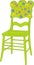 Vector illustration of children\'s chair