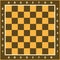 Vector illustration of classic chessboard