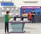 Vector Illustration clients in electronic store