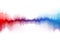 Vector illustration of color blur smoke moving shape