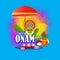 Vector illustration concept of Happy Onam festival greeting.