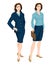 Vector illustration of corporate dress code.