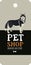 Vector illustration Dog collection Siberian Husky Poster Pet Shop Design label