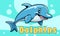Vector Illustration, Dolphins, Animal Clipart