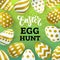 Vector illustration Easer egg hunt banner