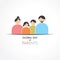 Vector Illustration of Global Parents Day design