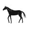 Vector illustration of horse and dapple symbol. Collection of horse and fauna vector icon for stock.