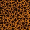 Vector illustration. An image of the texture of animal skins, cheetah. Dark spots on a light background