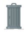 Vector illustration of an insulated trash can. A personal trash collection bin. Basket for convenient trash pickup.