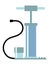 Vector illustration of manual pump