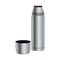 Vector illustration of metal thermos