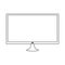 Vector illustration of monitor and screen logo. Collection of monitor and desktop stock vector illustration.