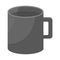 Vector illustration of mug and cup sign. Collection of mug and ceramic stock symbol for web.