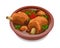 Vector Illustration of Mutton curry or Lamb curry